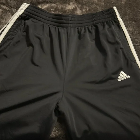 mens adidas tracksuit bottoms size large